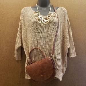 Brand New Brown Small Cross Body